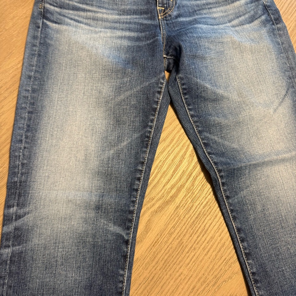 Adriano Goldshmied The Ex-Boyfriend Slouchy Slim Medium Wash Jeans Sz 28R Relax - Picture 3 of 11